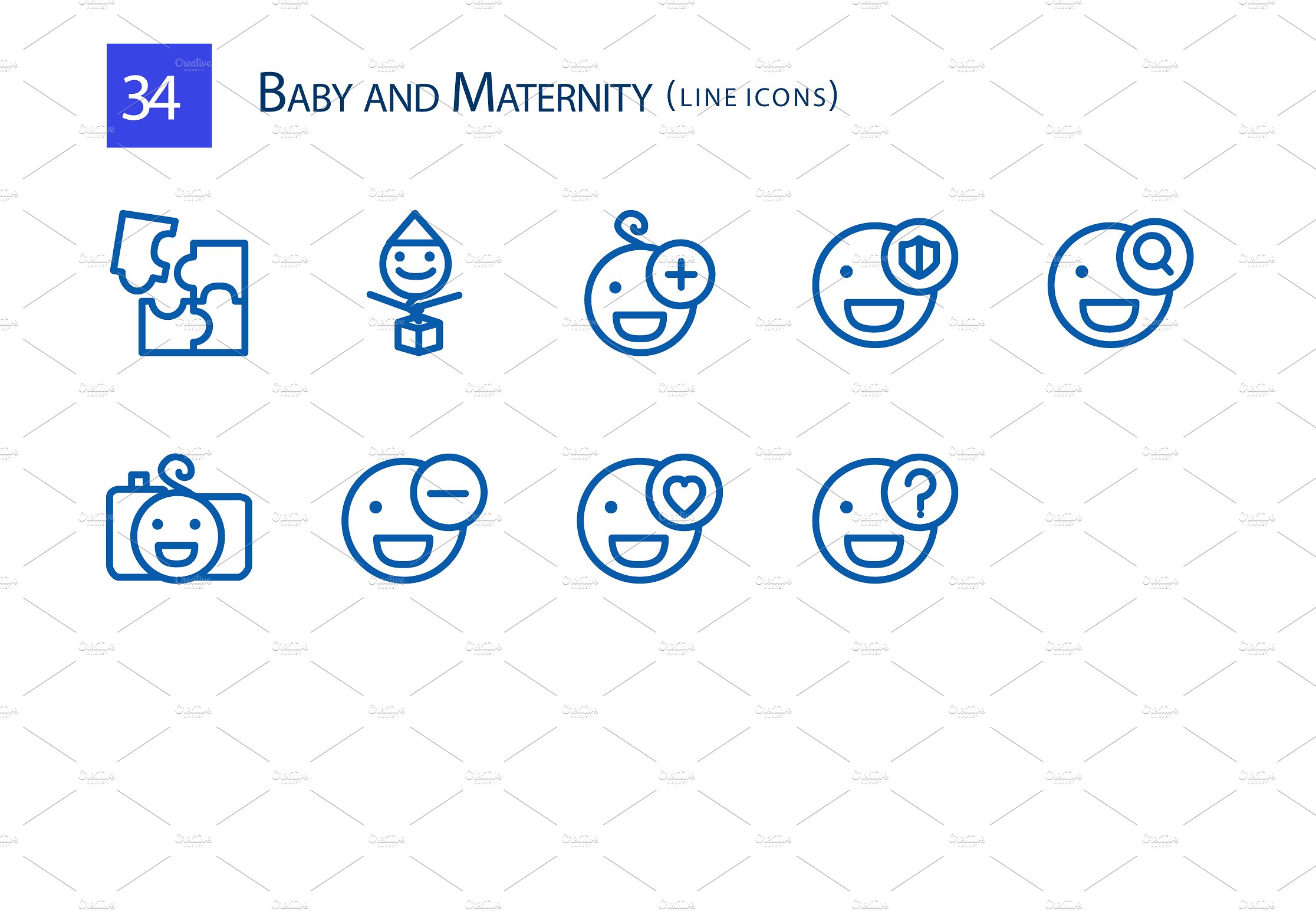 34 Baby and Maternity Line Ico