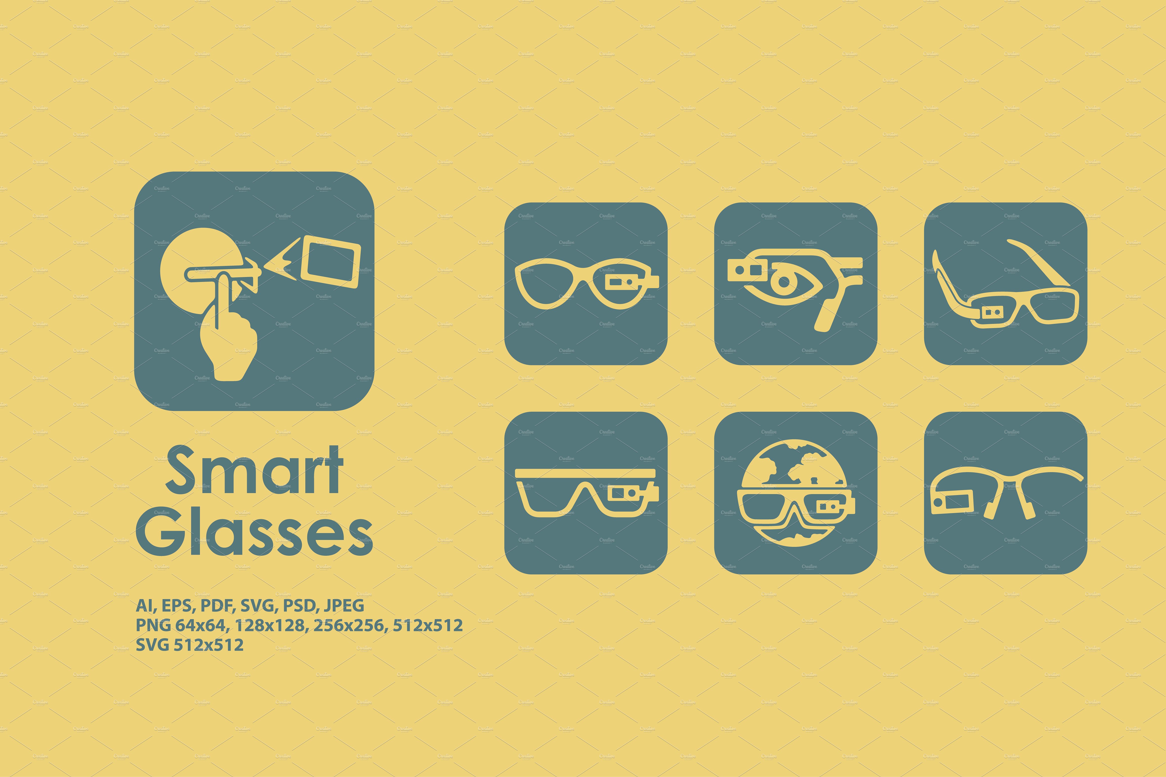 Smart Glasses icons