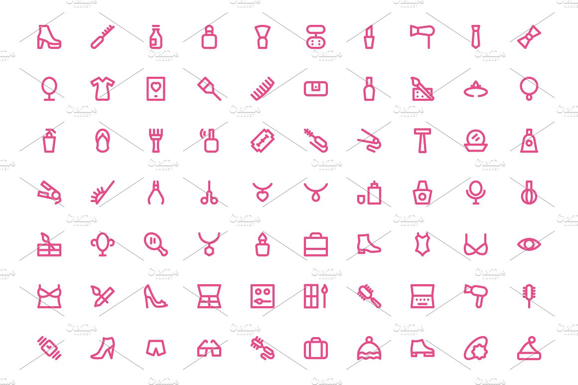 425 Clothes Line Icons