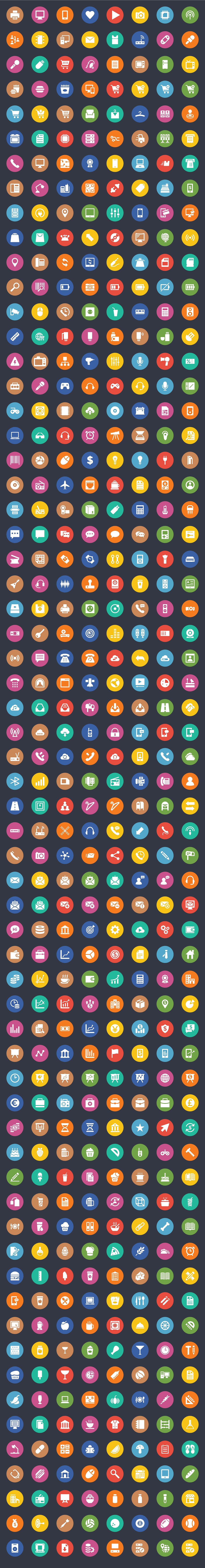 1000 Web Icons Bundle