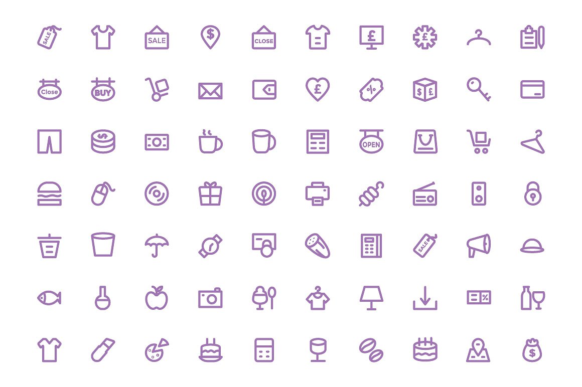 300 Shopping Icons