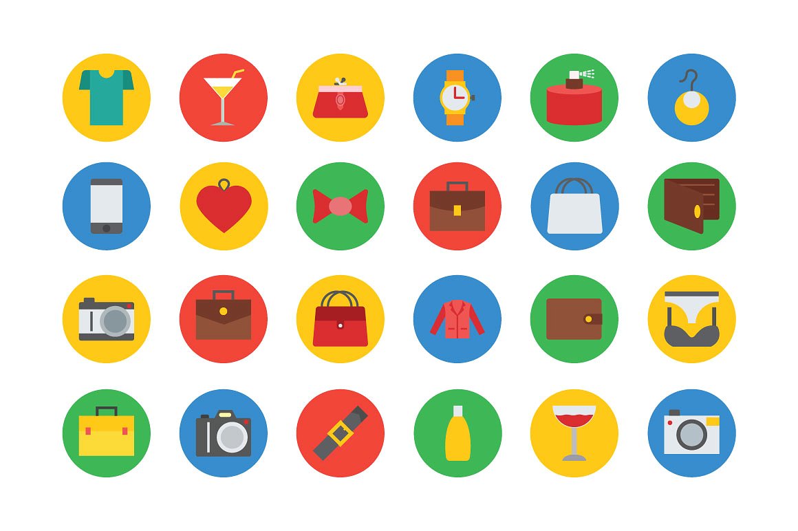 125 Fashion Vector Icons