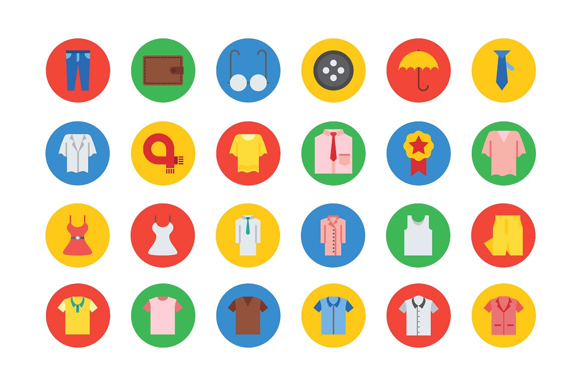 125 Fashion Vector Icons