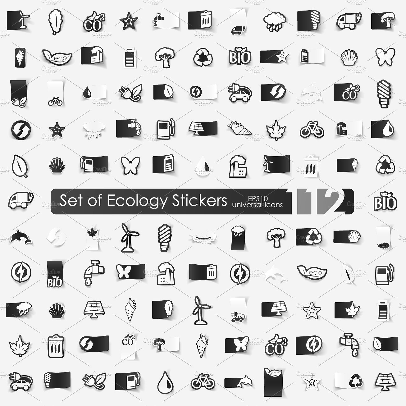 112 ecology stickers