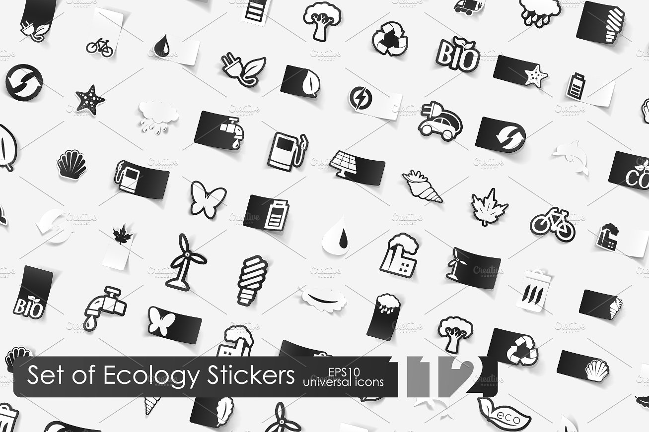 112 ecology stickers