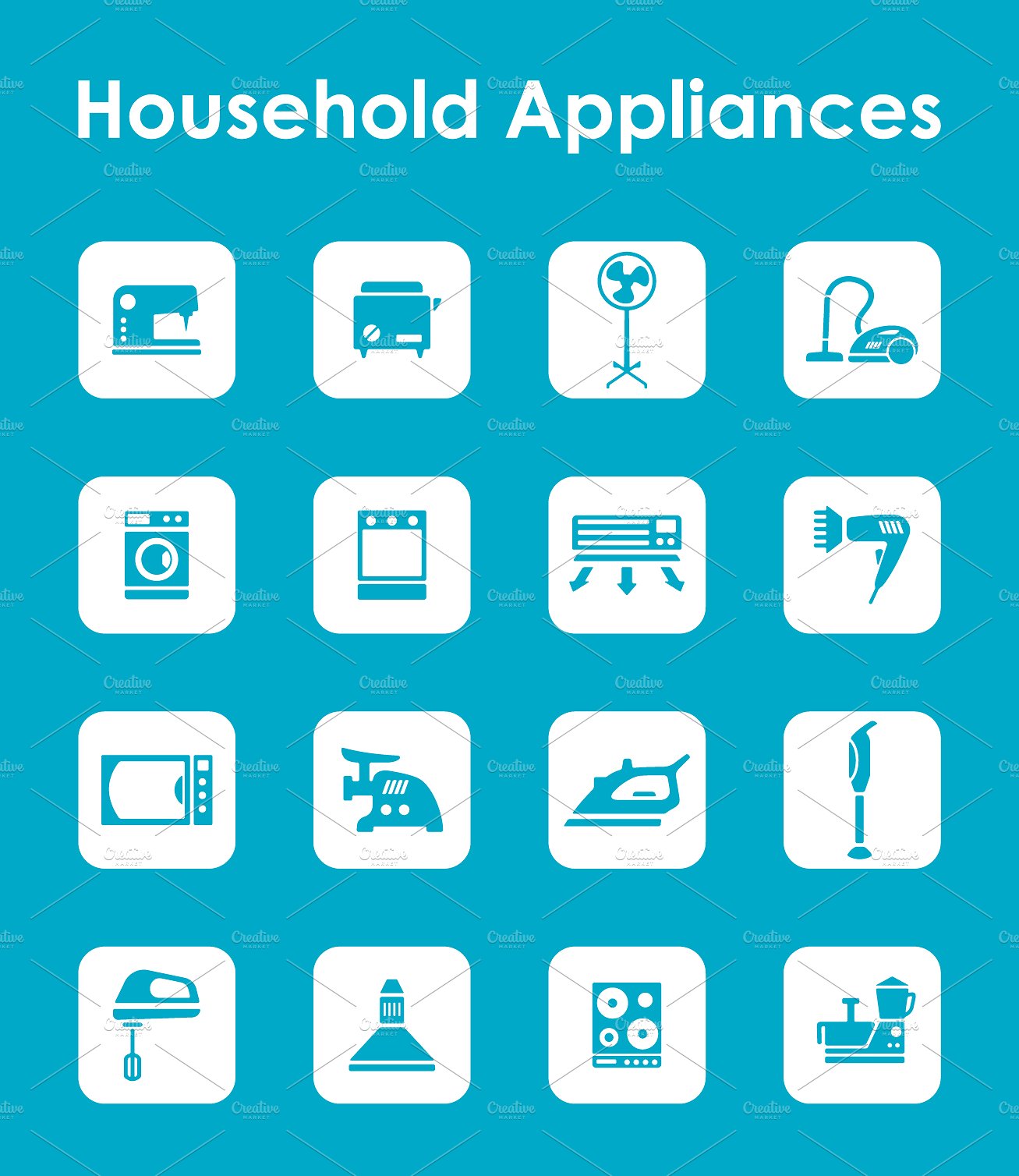 Household appliances simple ic