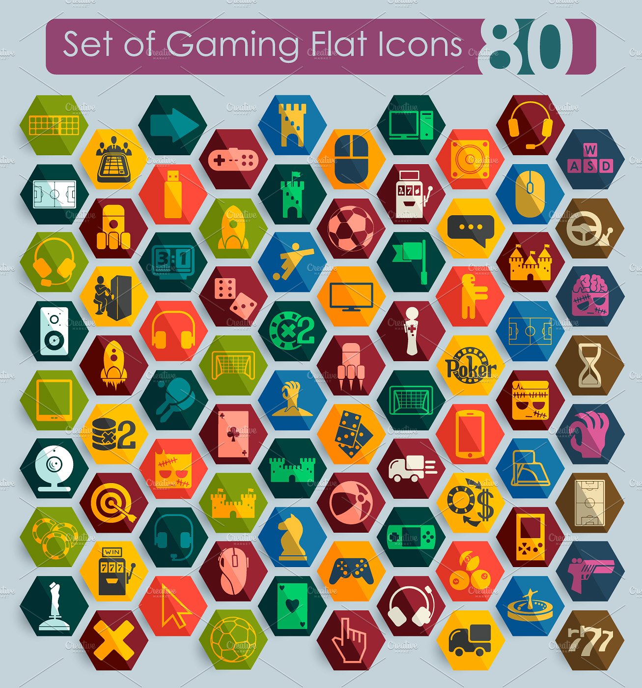 80 gaming icons