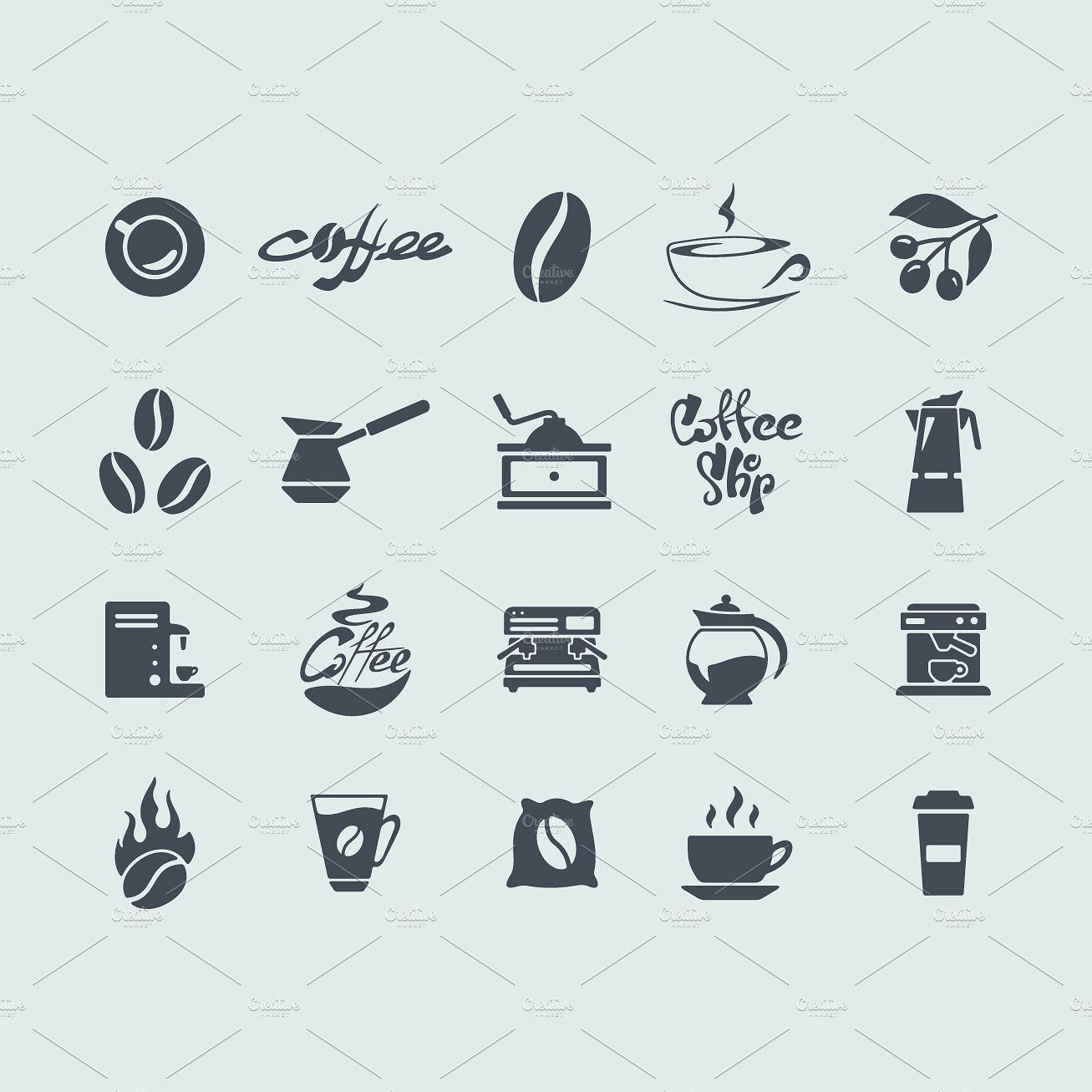 20 Coffee icons