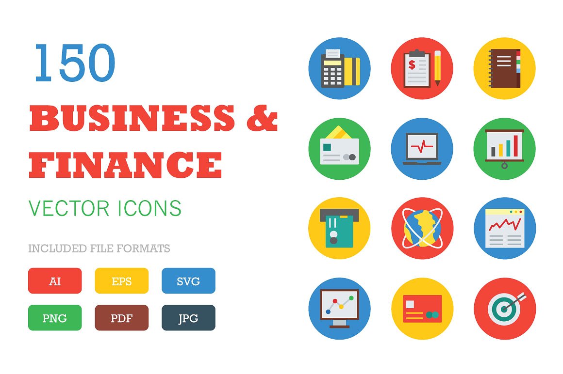 150 Business and Finance Vecto