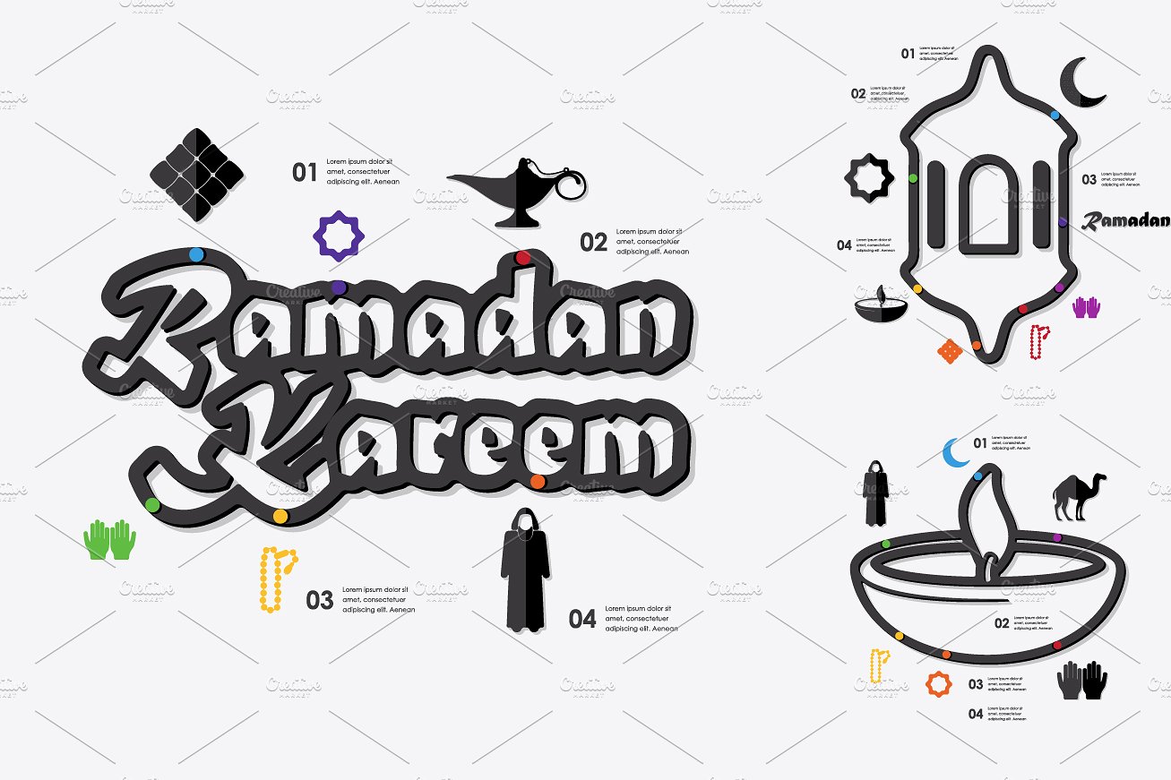 9 ramadan infographics