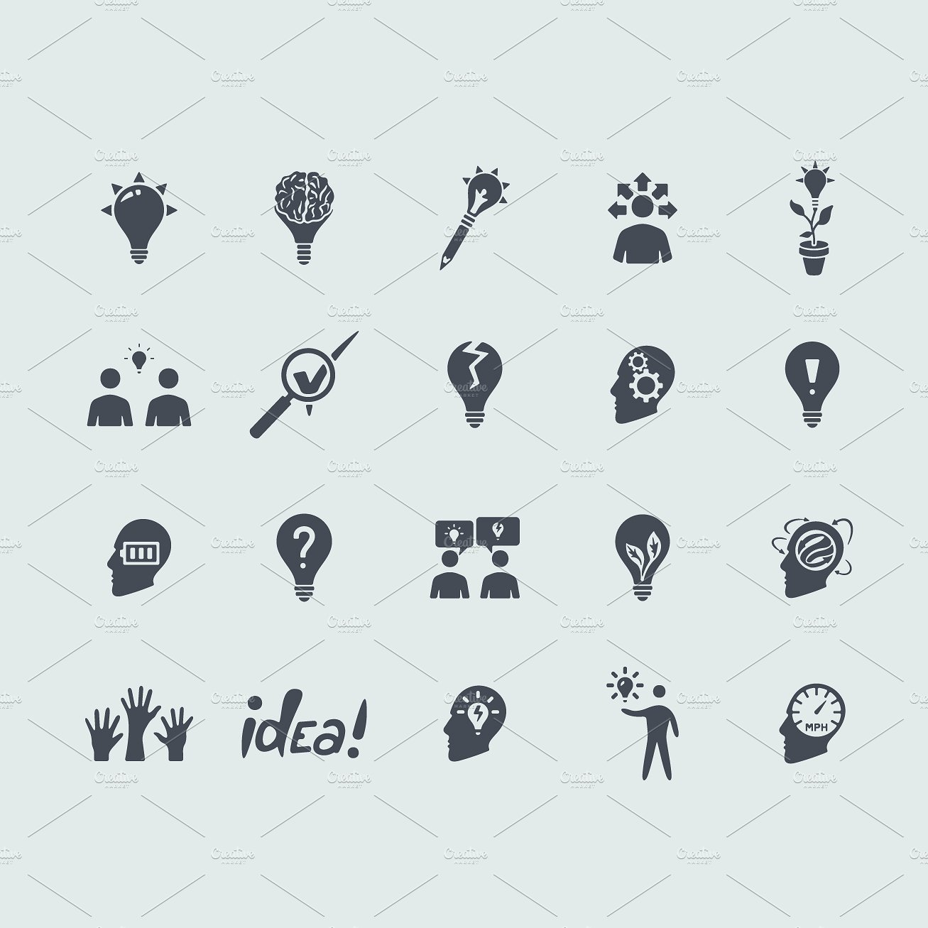 20 idea icons