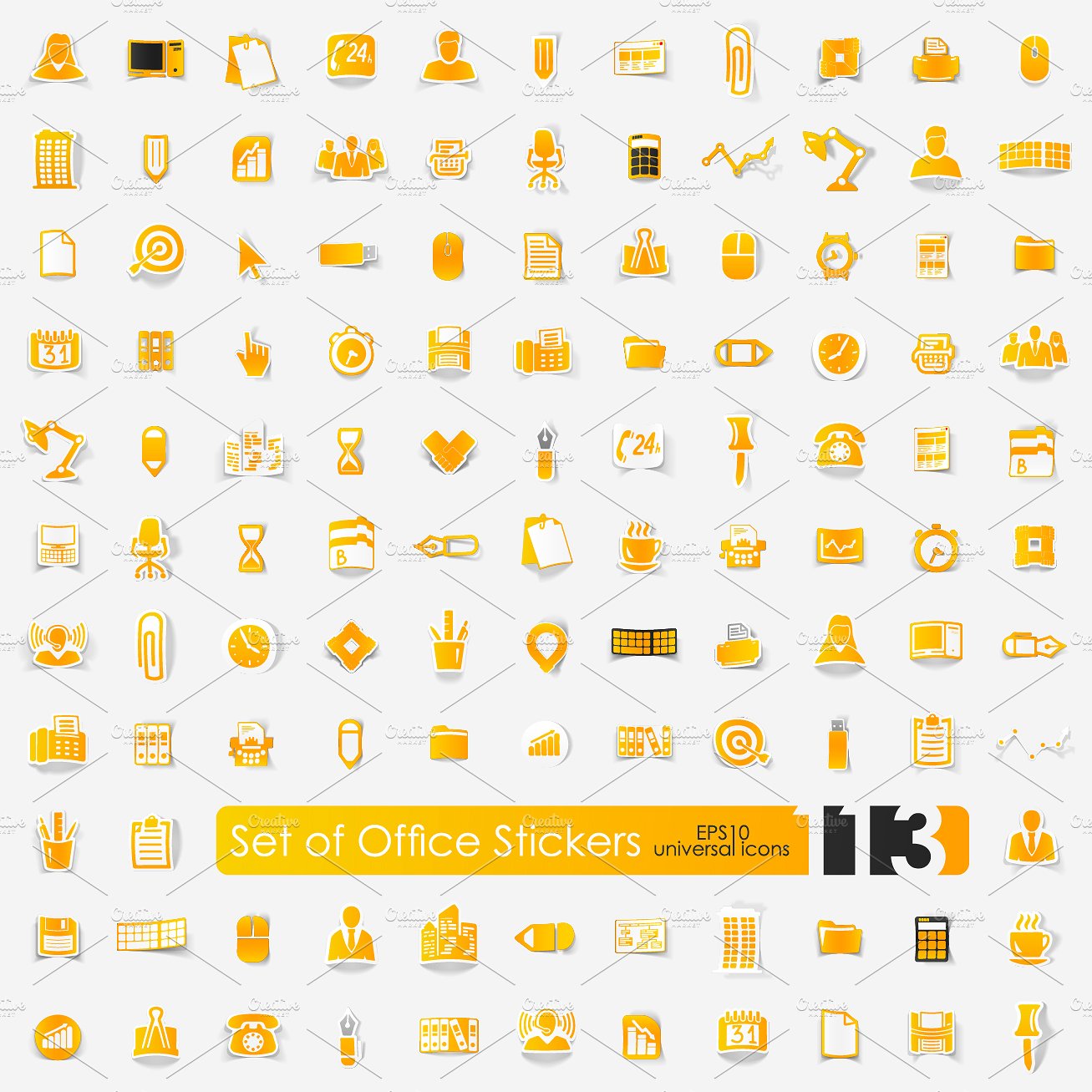 113 office stickers