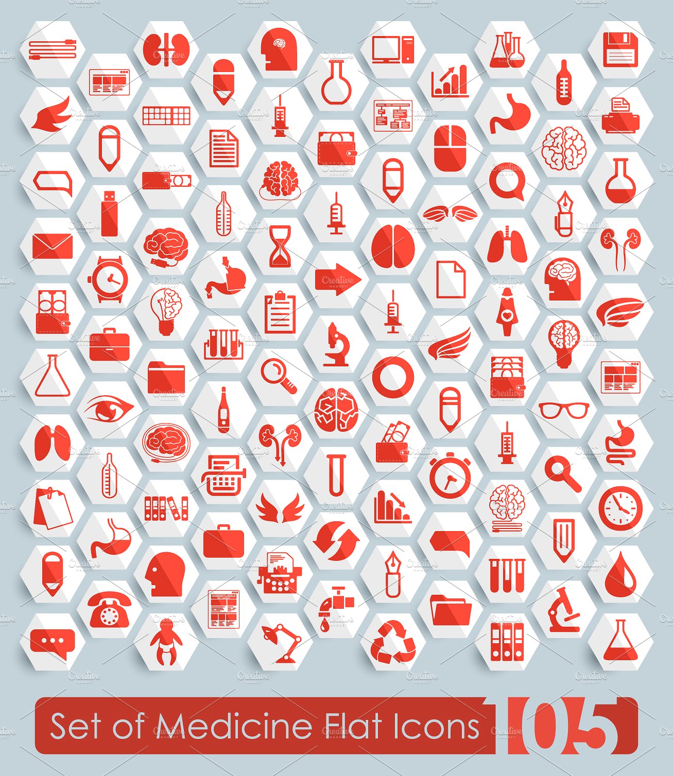 105 medicine icons