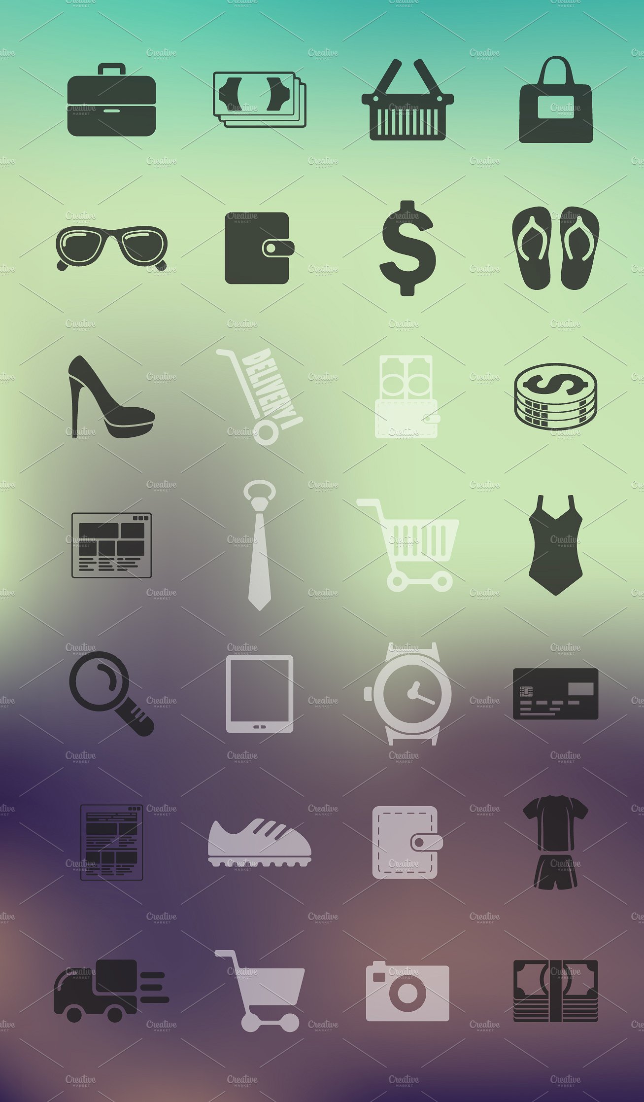 63 SHOPPING icons