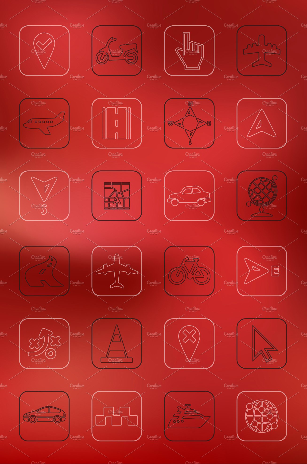 48 NAVIGATION icons