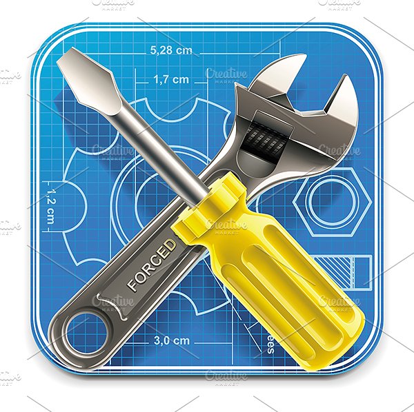 Vector wrench and screwdriver