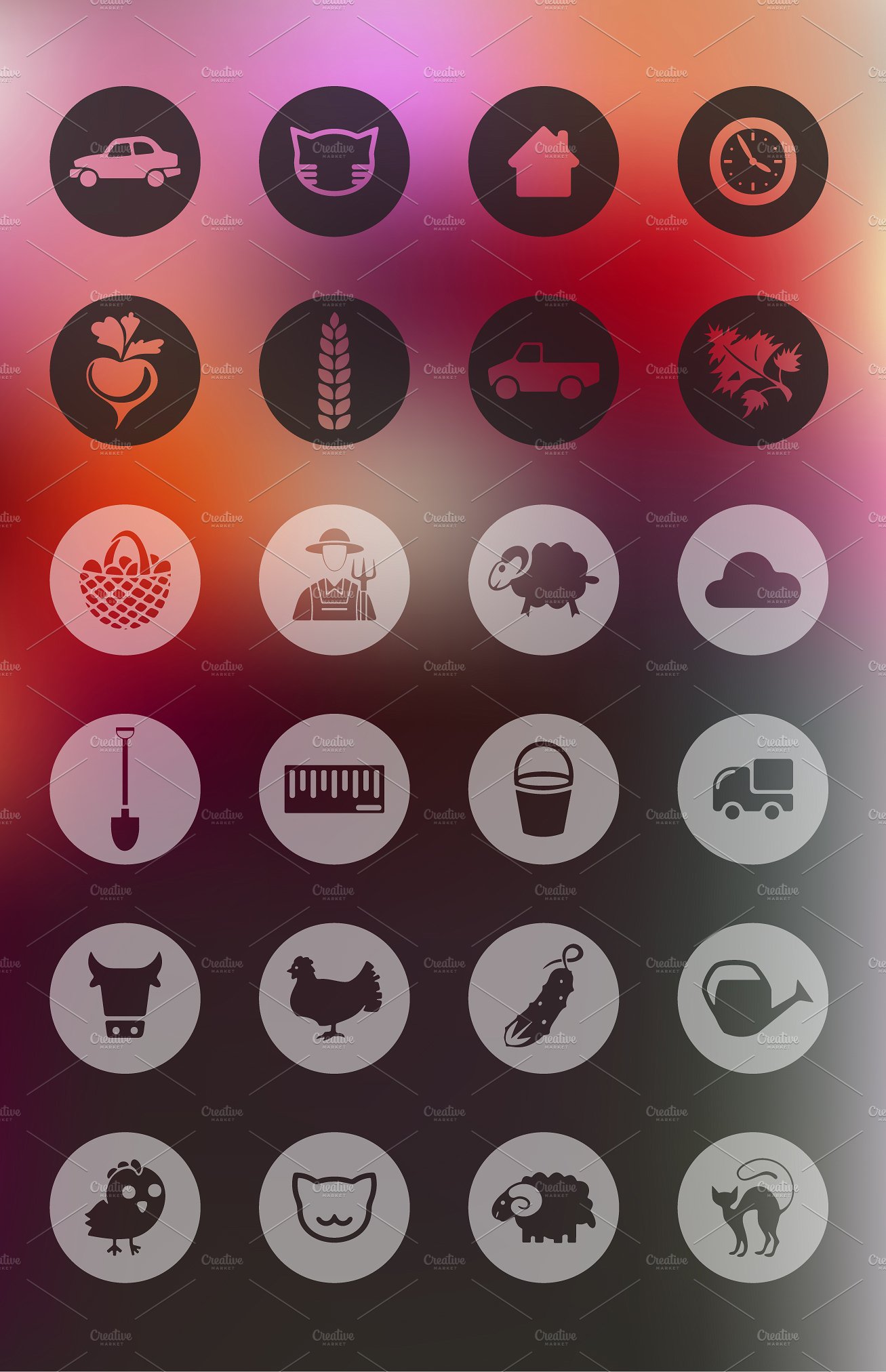 48 AGRICULTURE icons