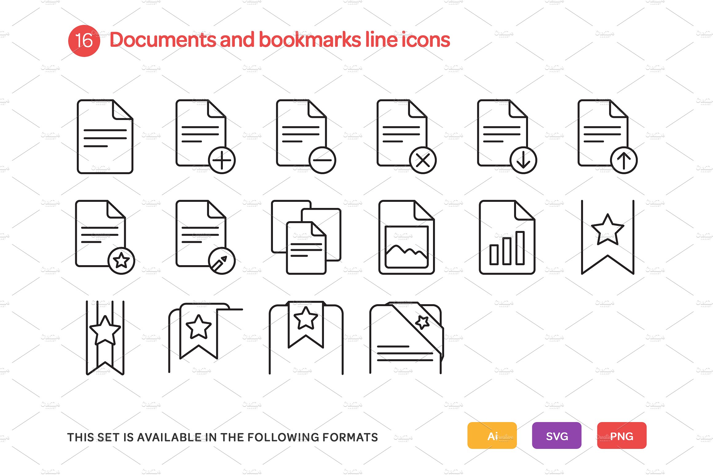 Documents and Bookmarks Line I