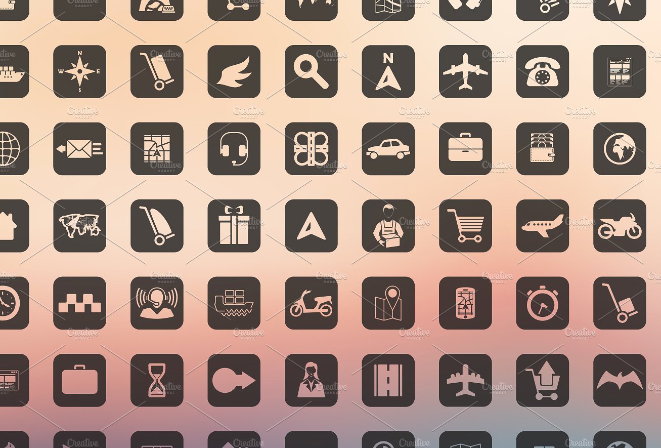 99 delivery icons