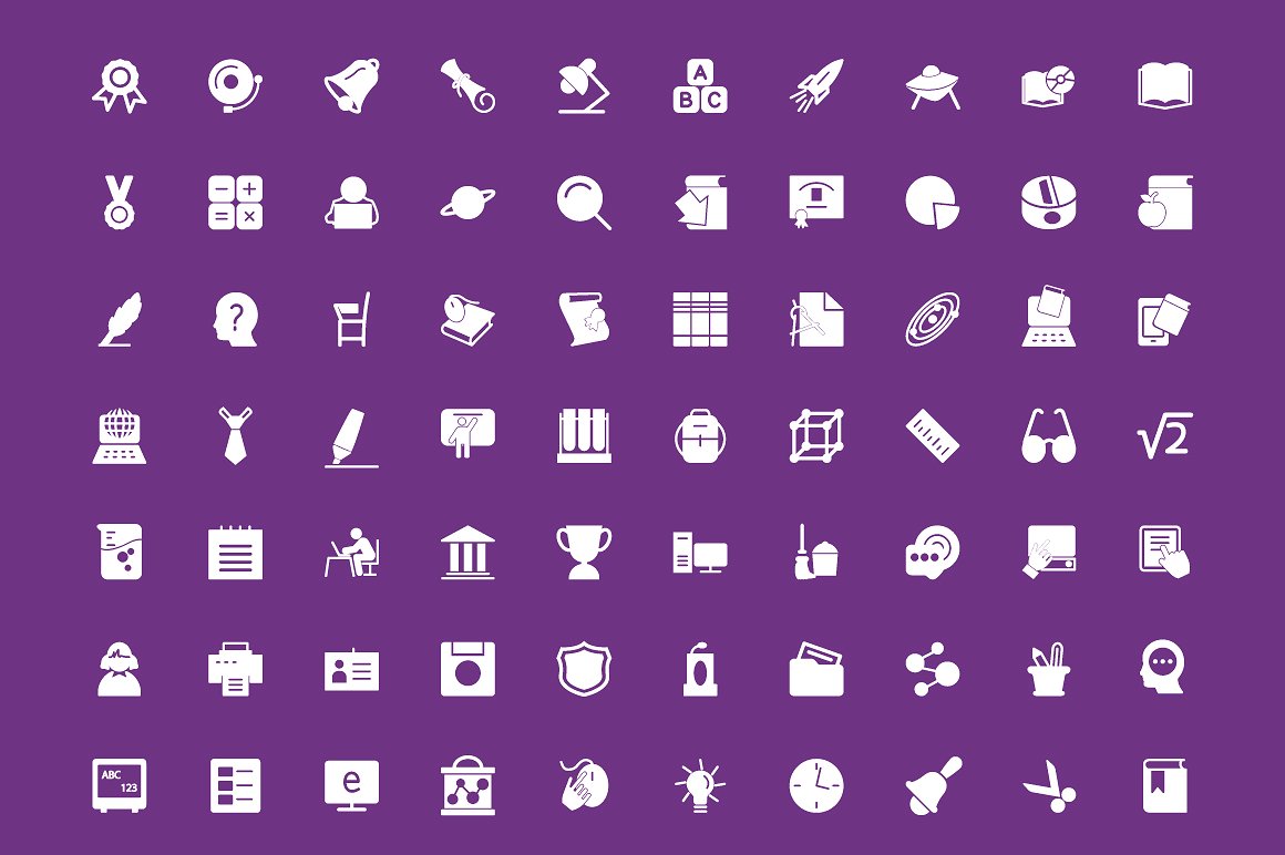 200 Education Vector Icons