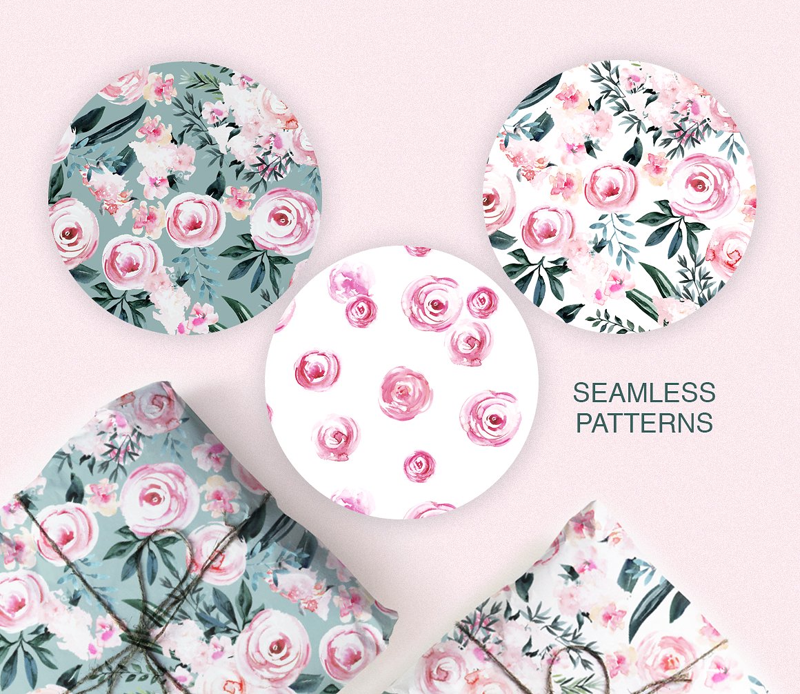 Floral Patterns Bundle Vol.2