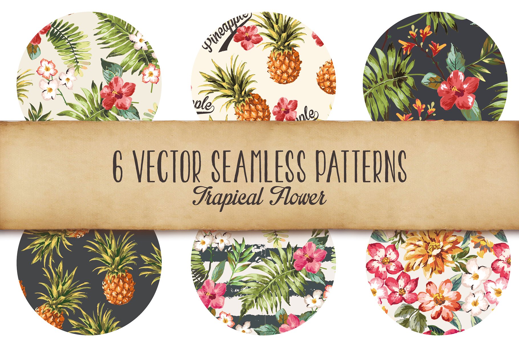 Seamless tropical patterns Vol