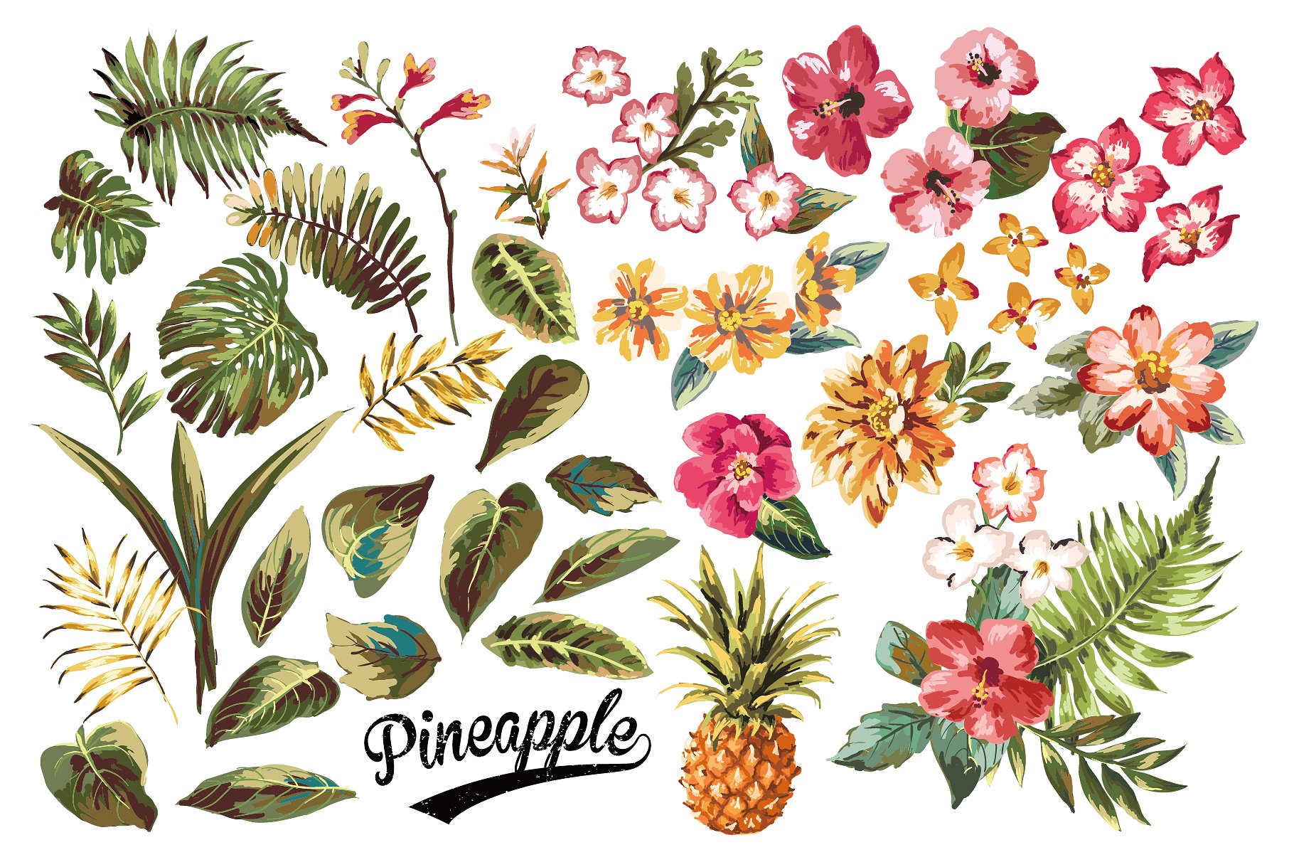 Seamless tropical patterns Vol