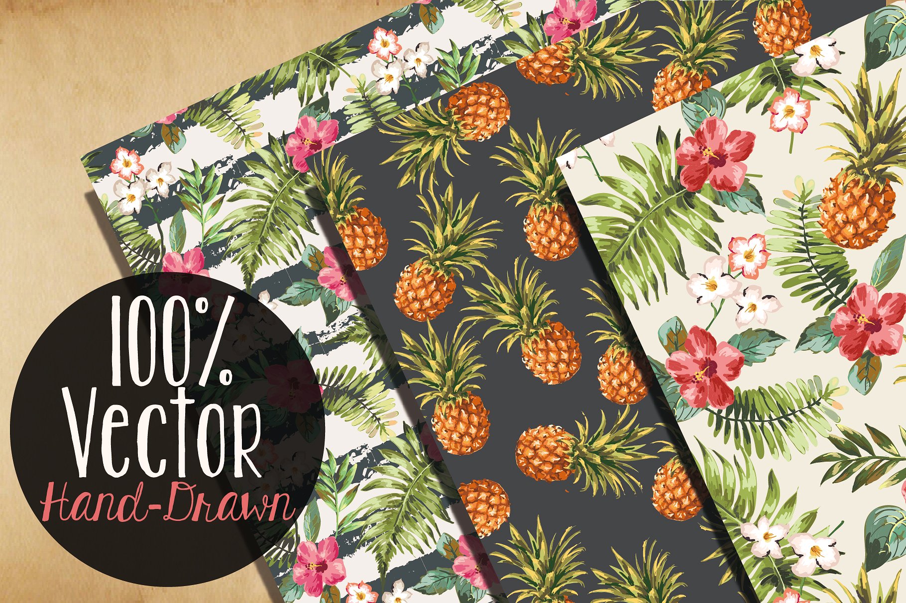 Seamless tropical patterns Vol