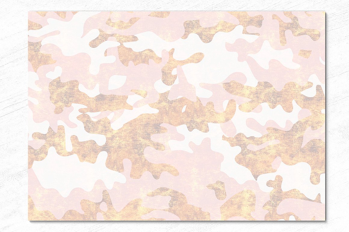 迷彩图案无缝背景Camouflage Patterns Ba