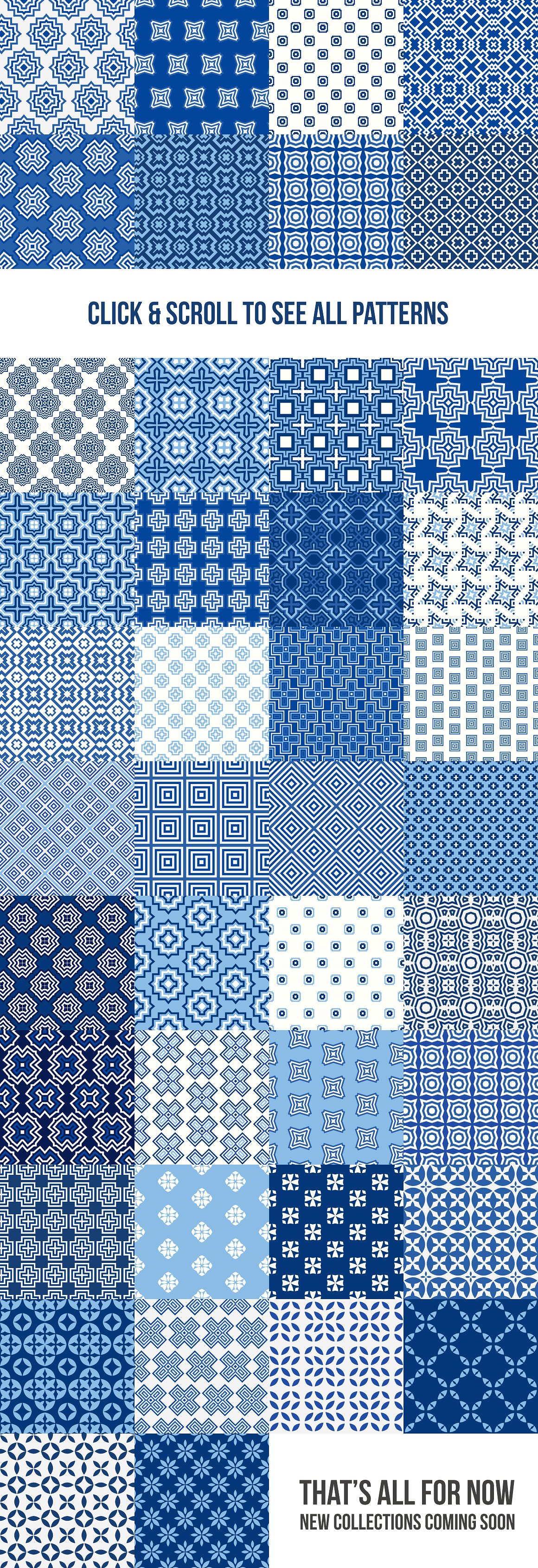 几何图案无缝背景50 Seamless Patterns E