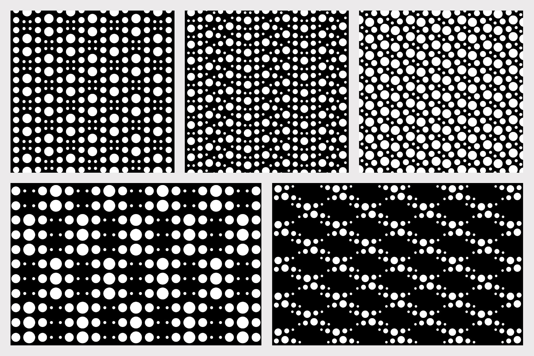 圆点图案无缝背景Minima Patterns #26006