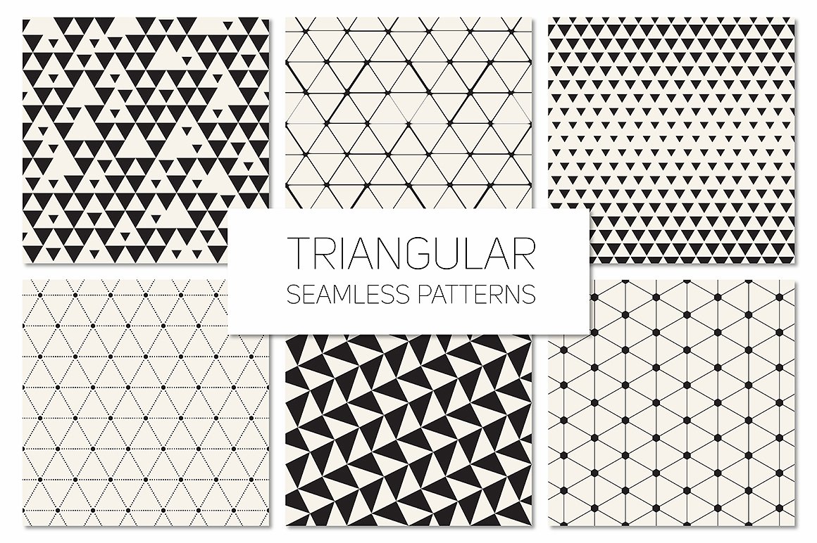 Triangular Seamless Patterns S