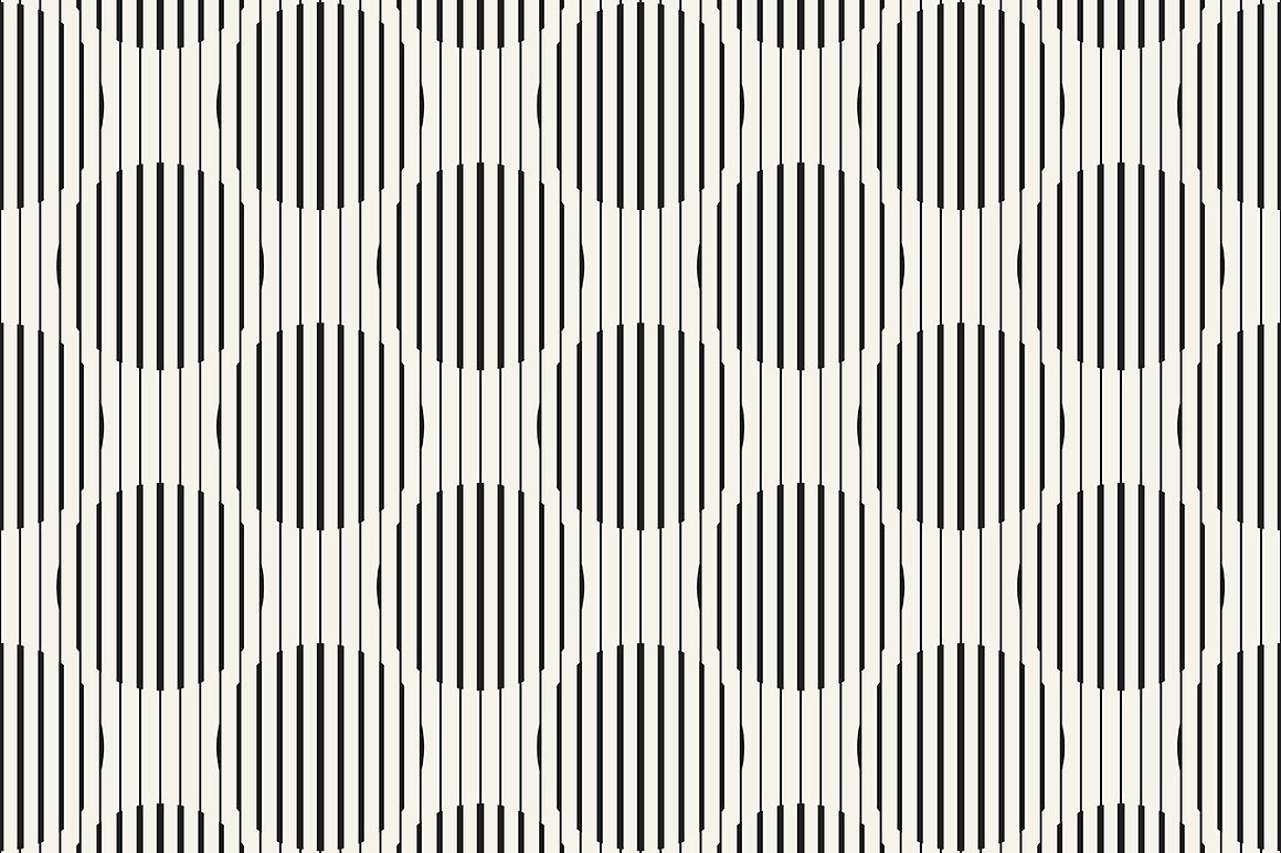 线条图案无缝背景Striped Seamless Patte