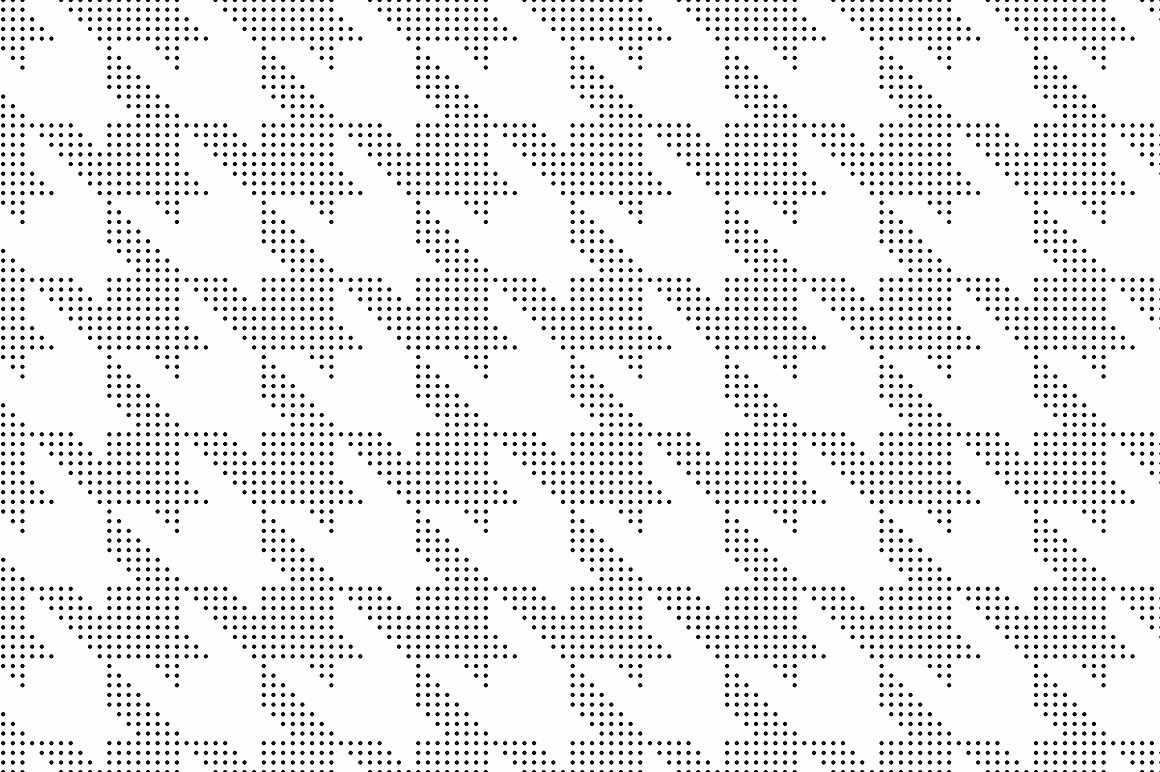 抽象图案无缝背景Houndstooth. Seamless