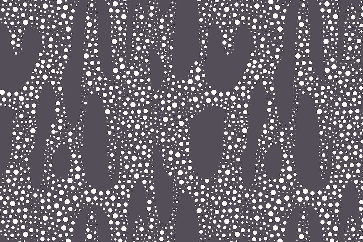 抽象艺术背景Blots. Seamless Patterns