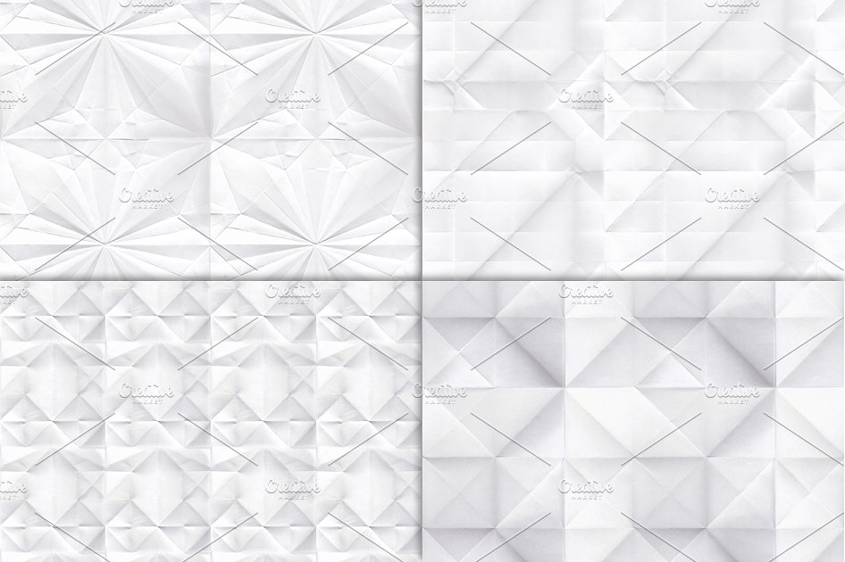 折纸图案设计素材Folded Paper Texture P