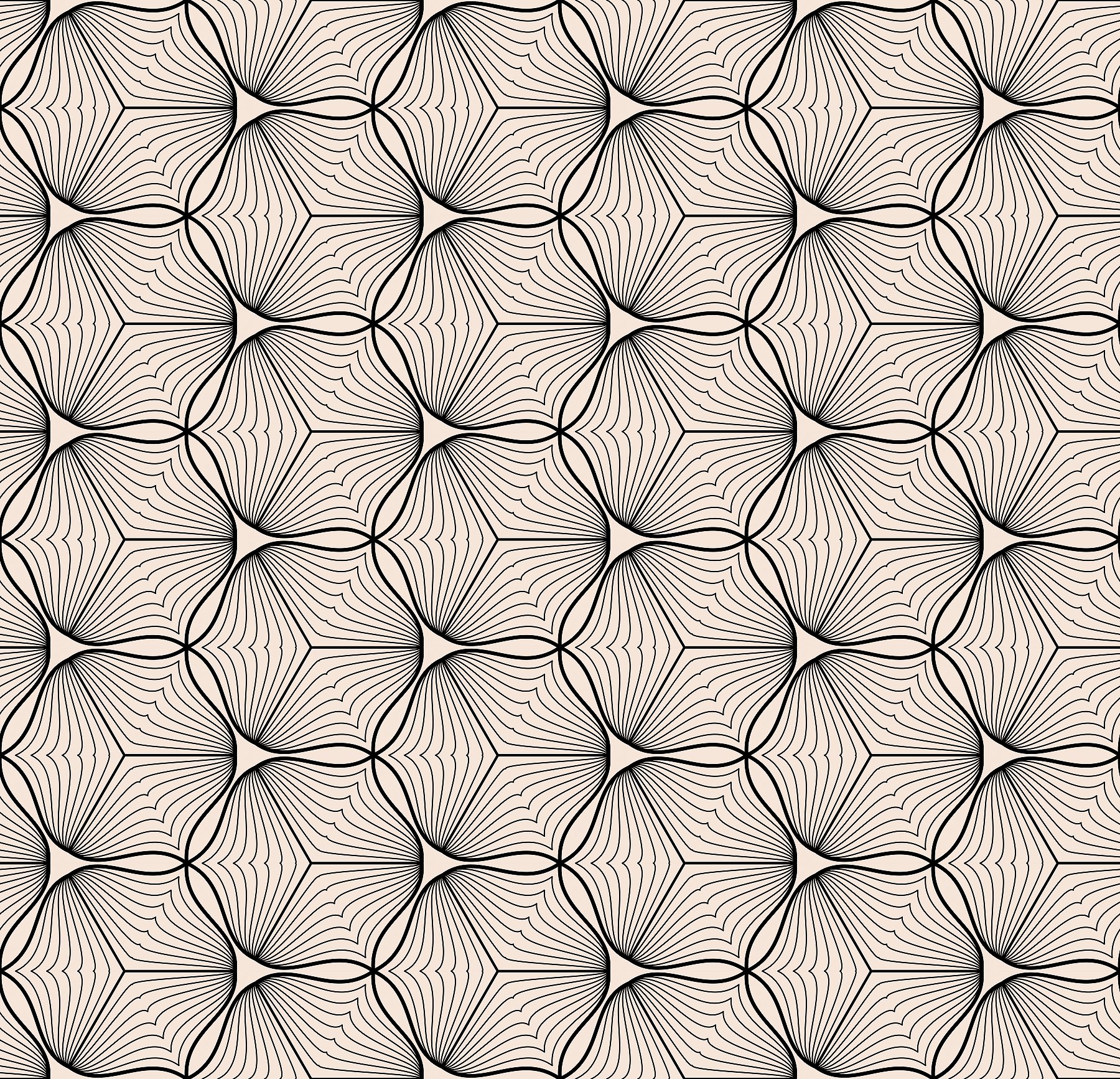 Seamless geometric pattern