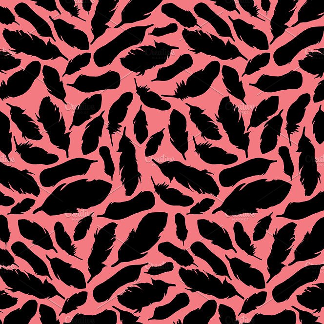抽象艺术纹理图案设计素材Wild Pink Geometri