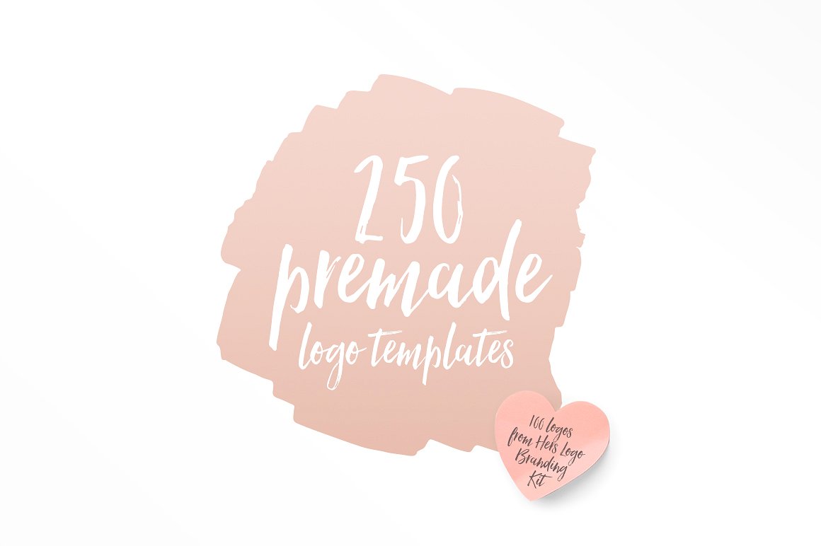 250 Feminine Logos Pack