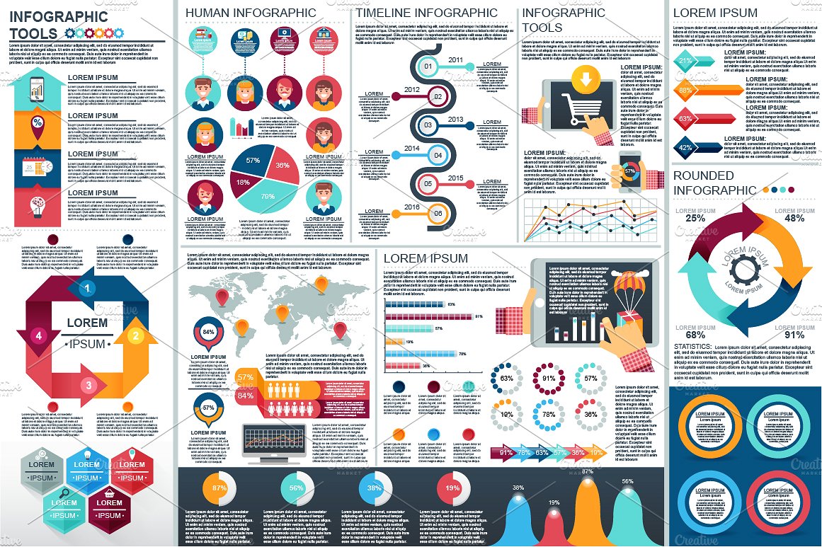 Infographic Elements Mega Bund