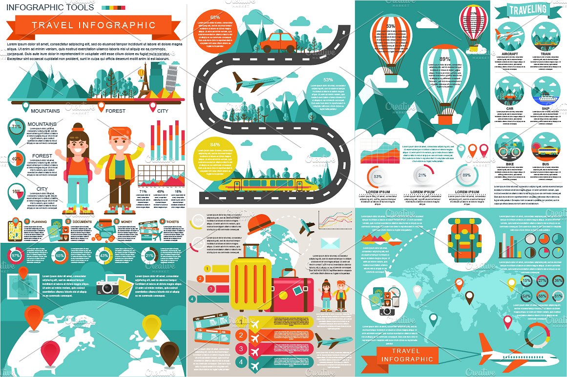 Infographic Elements Mega Bund