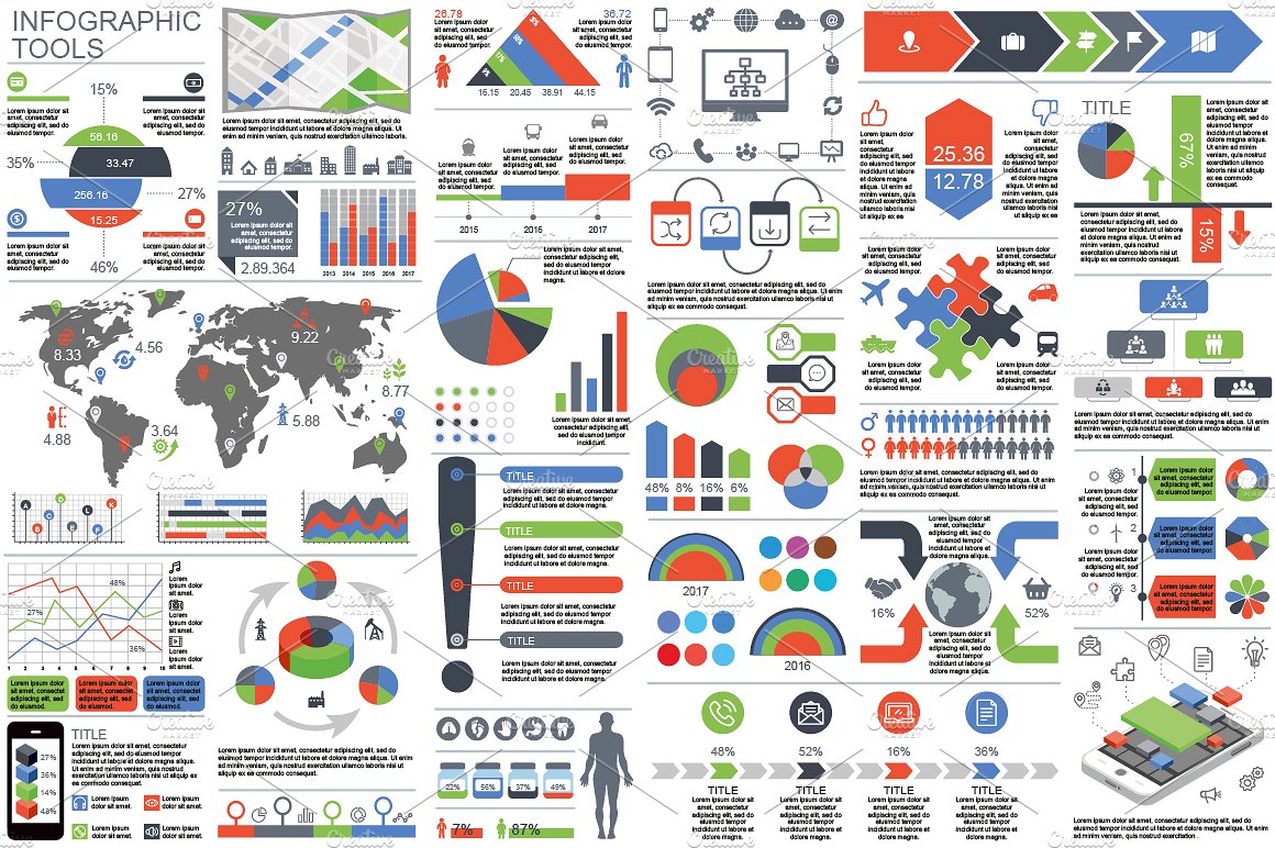 Infographic Elements Mega Bund