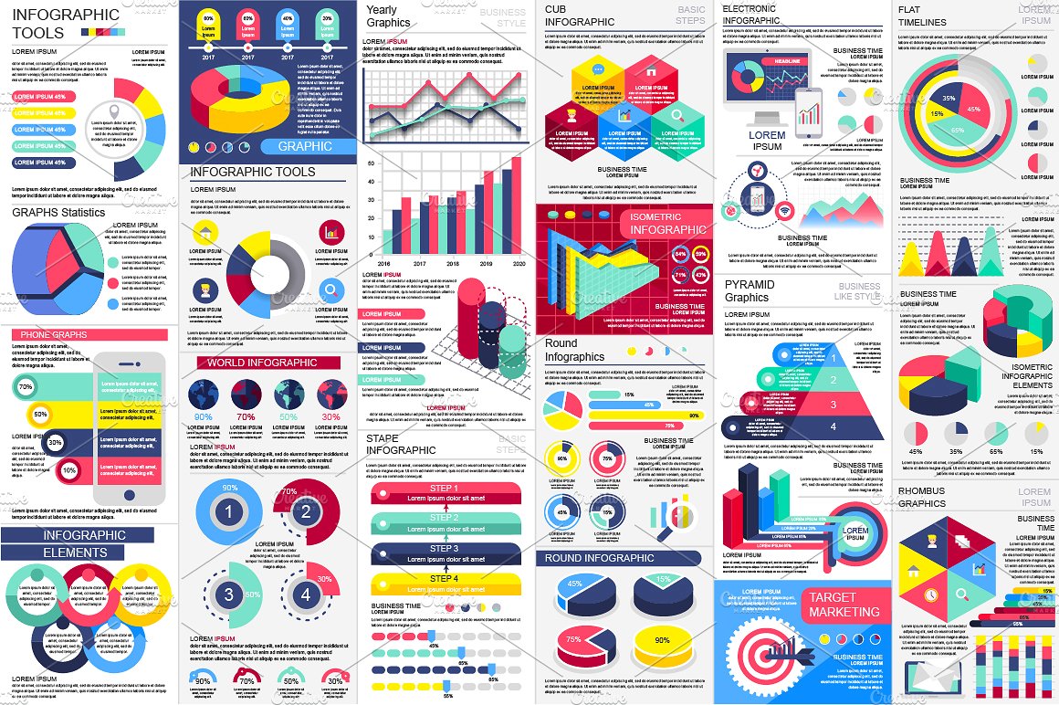 Infographic Elements Mega Bund