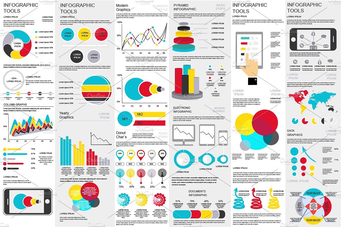 信息图表ppt制作模板Infographic Element