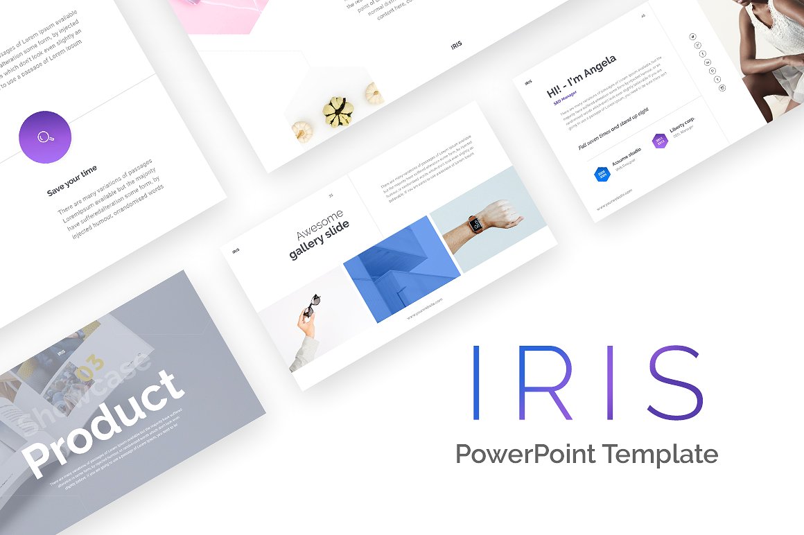 IRIS Minimal PowerPoint Templa