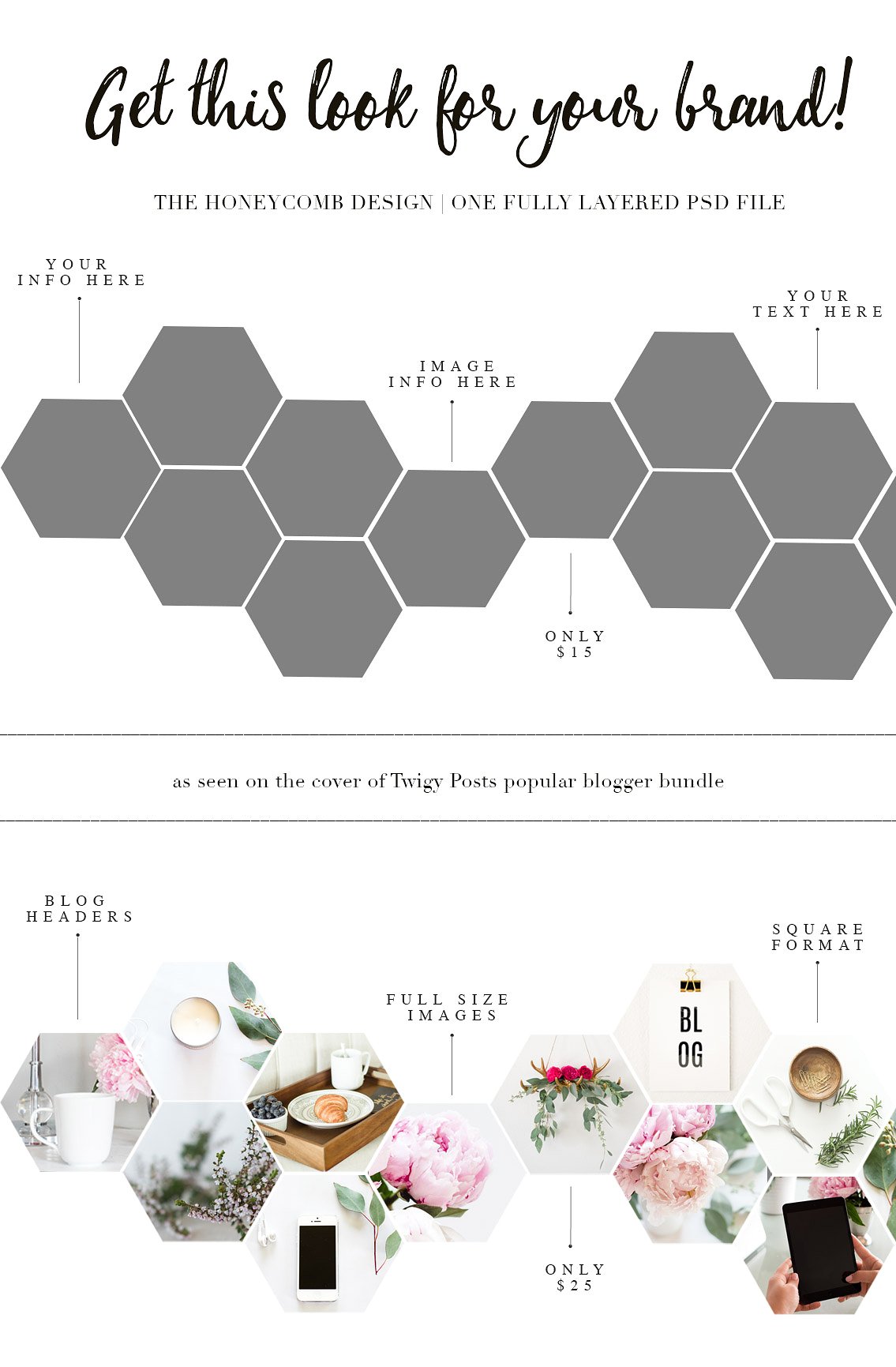 PSD Honeycombe Template