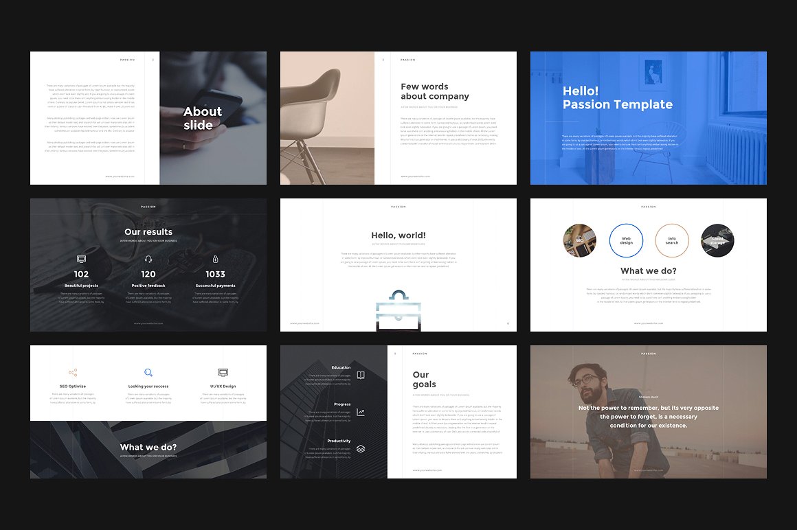 Passion PowerPoint Template