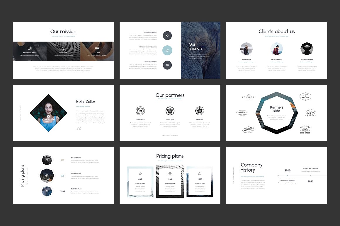 Oreol PowerPoint Template