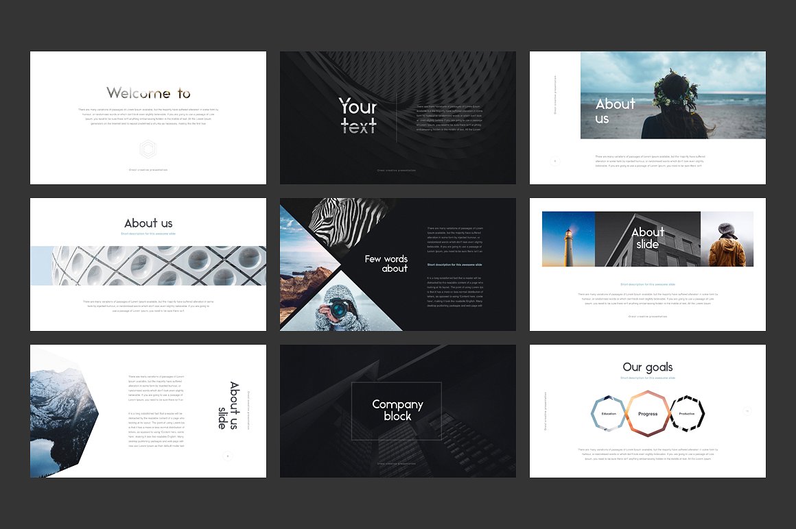 Oreol PowerPoint Template