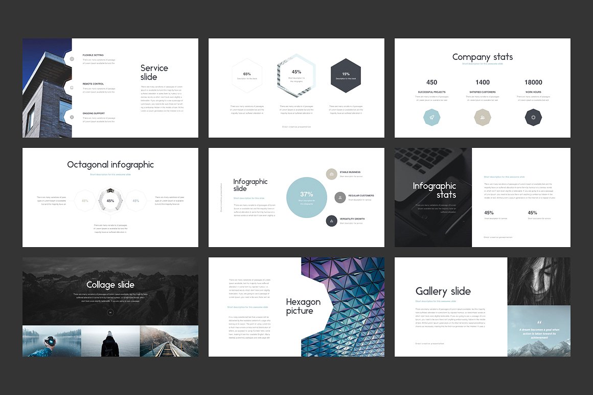 Oreol PowerPoint Template